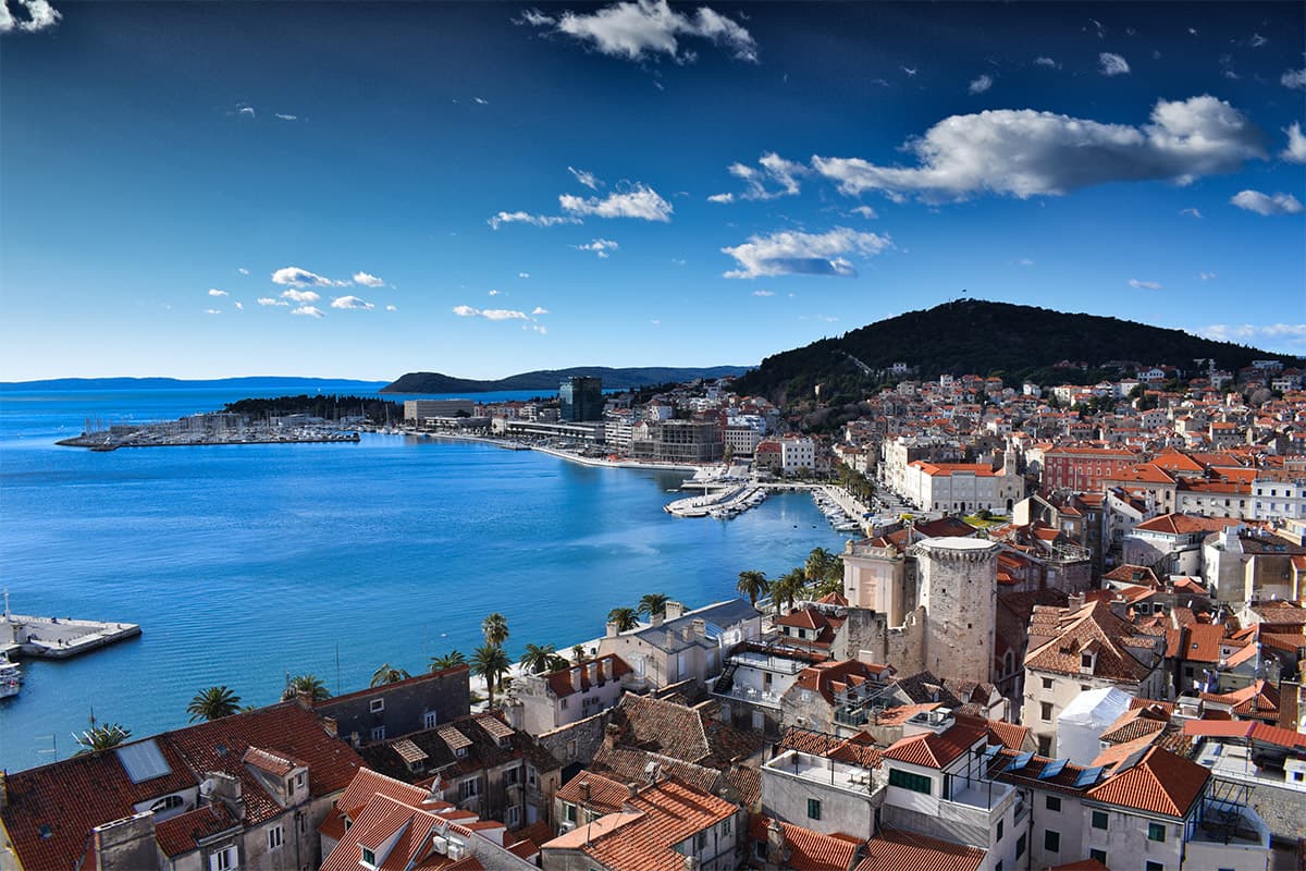 a photograph of Split city