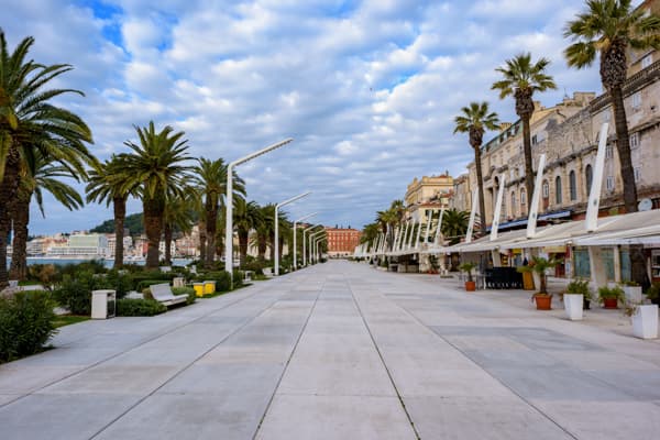 an image of the Riva in Split